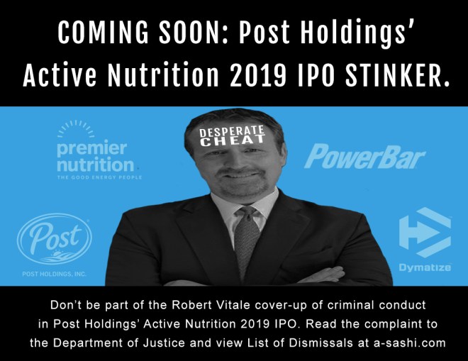 Darcy Davenport Premier Nutrition IPO