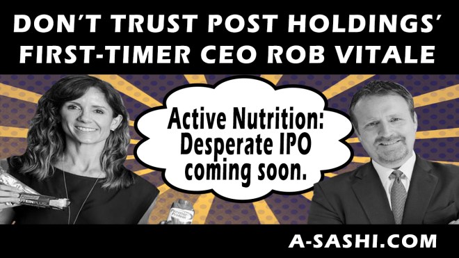 darcy davenport post holdings IPO