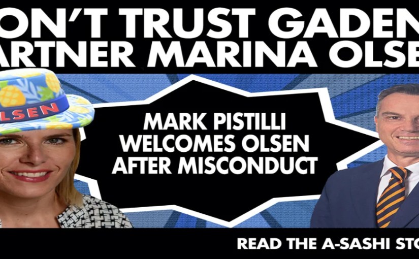 Mark Pistilli Marina Olsen Gadens