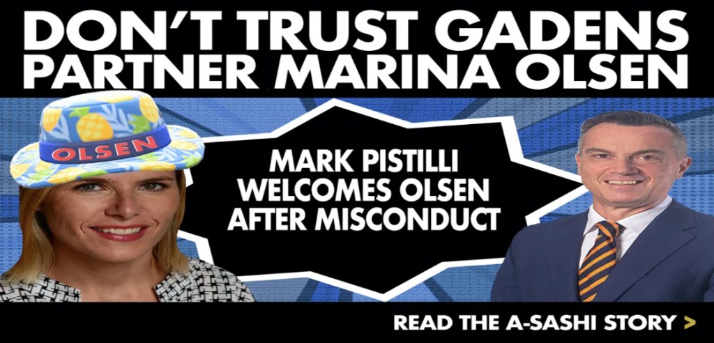 Mark Pistilli Marina Olsen Gadens